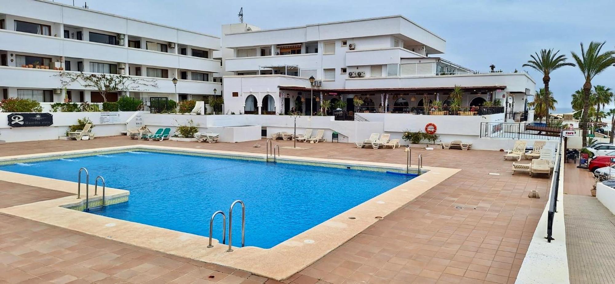 Apartamento Villa Azul, 1ª Linea De Playa Mojácar Exterior foto